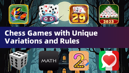 Juegos de ajedrez con variantes y reglas únicas